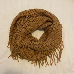 Womens Infinity Fringe Scarf /& Sweater Style /& Co